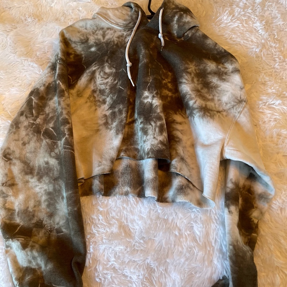 Crop top hoodie